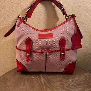 Dooney & Bourke "Lucy Red" Hobo/Shoulder Bag